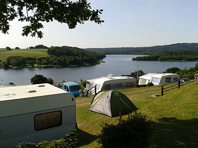 Tent pitches with own tent